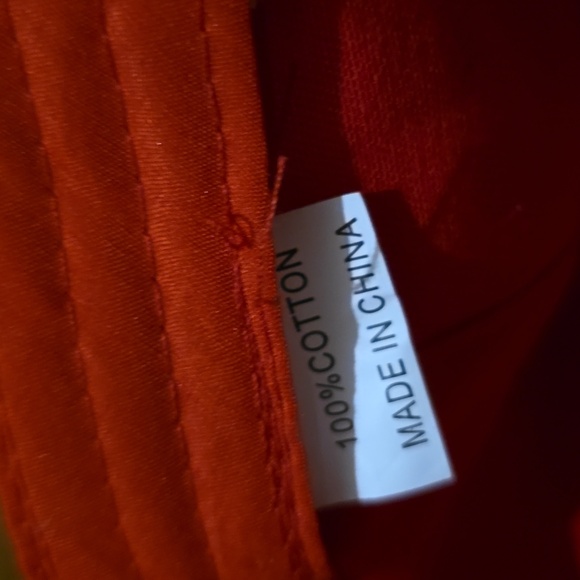 NWOT Nuda Tequila Red Lightweight Adjustable Cap - Picture 5 of 5